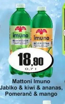 Adam Mattoni Imuno Jablko & kiwi & ananas, Pomeranč & mango nabídka