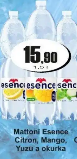 Adam Mattoni Esence Citron, Mango, Yuzu a okurka nabídka