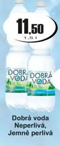Adam Dobrá voda Neperlivá, Jemně perlivá nabídka