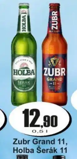 Adam Zubr Grand 11, Holba Šerák 11 nabídka