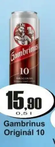 Adam Gambrinus Originál 10 nabídka