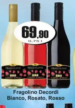 Adam Fragolino Decordi Bianco, Rosato, Rosso nabídka