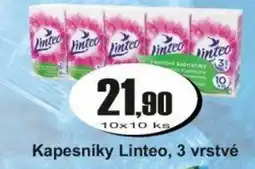Adam Kapesníky Linteo, 3 vrstvé nabídka