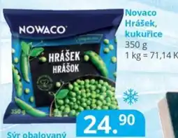 Potraviny CZ NOWACO Hrášek, kukuřice nabídka