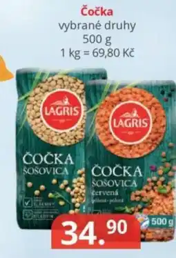 Potraviny CZ LAGRIS Čočka nabídka