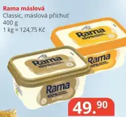 Potraviny CZ Rama máslová nabídka