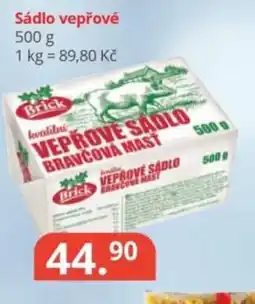 Potraviny CZ Brick Sádlo vepřové nabídka