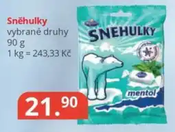 Potraviny CZ Sněhulky nabídka