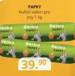 Potraviny CZ AKINU Papky nabídka