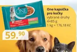 Potraviny CZ One kapsička pro kočky nabídka