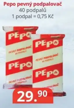 Potraviny CZ Pepo pevný podpalovač nabídka