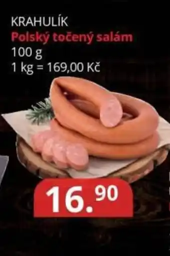 Potraviny CZ KRAHULIK Polský točený salám nabídka