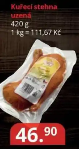 Potraviny CZ Kuřecí stehna uzená nabídka