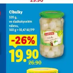 Lidl Cibulky nabídka