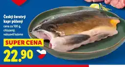 Lidl Český čerstvý kapr nabídka