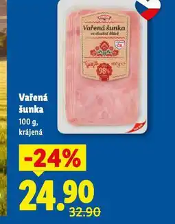 Lidl Vařená šunka nabídka