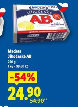 Lidl Madeta jihočeské ab nabídka