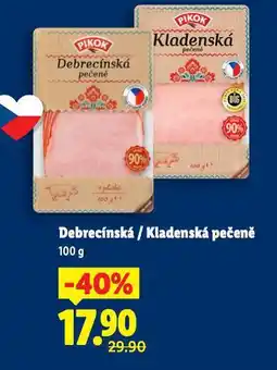 Lidl Kladenská pečeně nabídka