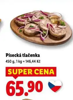 Lidl Písecká tlačenka nabídka
