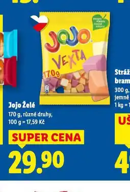 Lidl Jojo želé nabídka