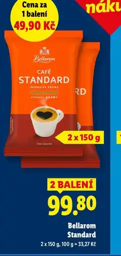 Lidl Bellarom standard nabídka