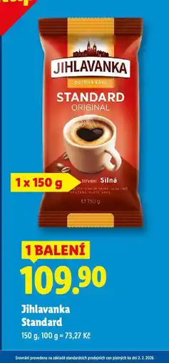 Lidl Jihlavanka standard nabídka