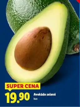 Lidl Avokádo zelené nabídka