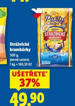 Lidl Strážnické brambůrky nabídka