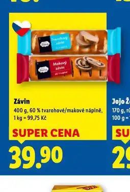 Lidl Závin nabídka