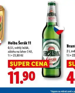 Lidl Pivo holba šerák 11 nabídka