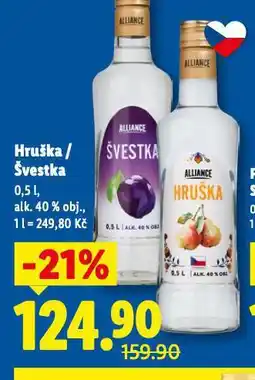 Lidl Švestka nabídka