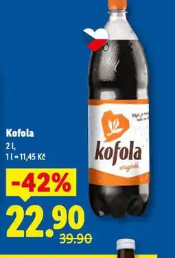 Lidl Kofola nabídka