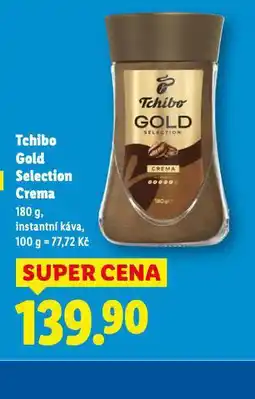 Lidl Tchibo gold selection crema nabídka