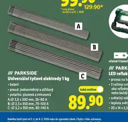 Lidl Univerzální tyčové elektrody nabídka