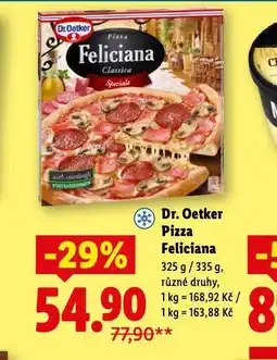 Lidl Dr. oetker pizza feliciana nabídka