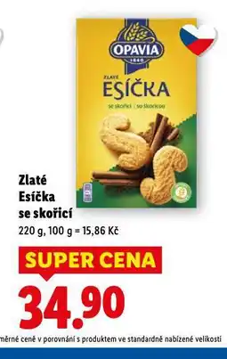 Lidl Zlaté esíčka se skořicí nabídka