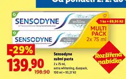 Lidl Sensodyne zubní pasta nabídka