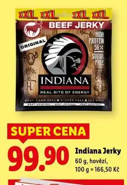 Lidl Indiana jerky nabídka