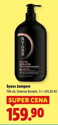 Lidl Syoss šampon nabídka