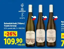 Lidl Rulandské šedé nabídka