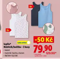 Lidl Nátělník / košilka nabídka