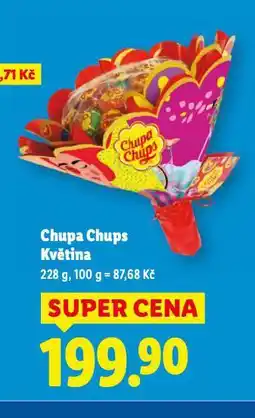 Lidl Chupa chups květina nabídka