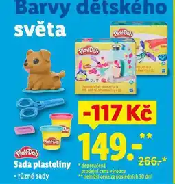 Lidl Sada plastelíny nabídka
