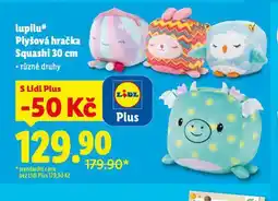 Lidl Plyšová hračka sqzushi 30 cm nabídka