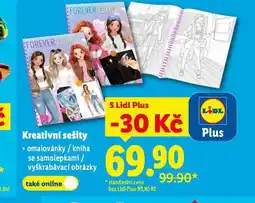 Lidl Kreativní sešity nabídka