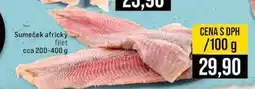 Jip Sumeček africký filet cca 200-400 g 100g nabídka
