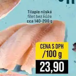 Jip Tilapie nilská filet bez kůže cca 140-200 g 100g nabídka