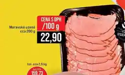 Jip Moravské uzené cca 200 g 100g nabídka