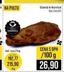 Jip Uzená krkovice bez kosti nabídka