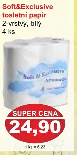 PLUS JIP Soft&Exclusive toaletní papír nabídka